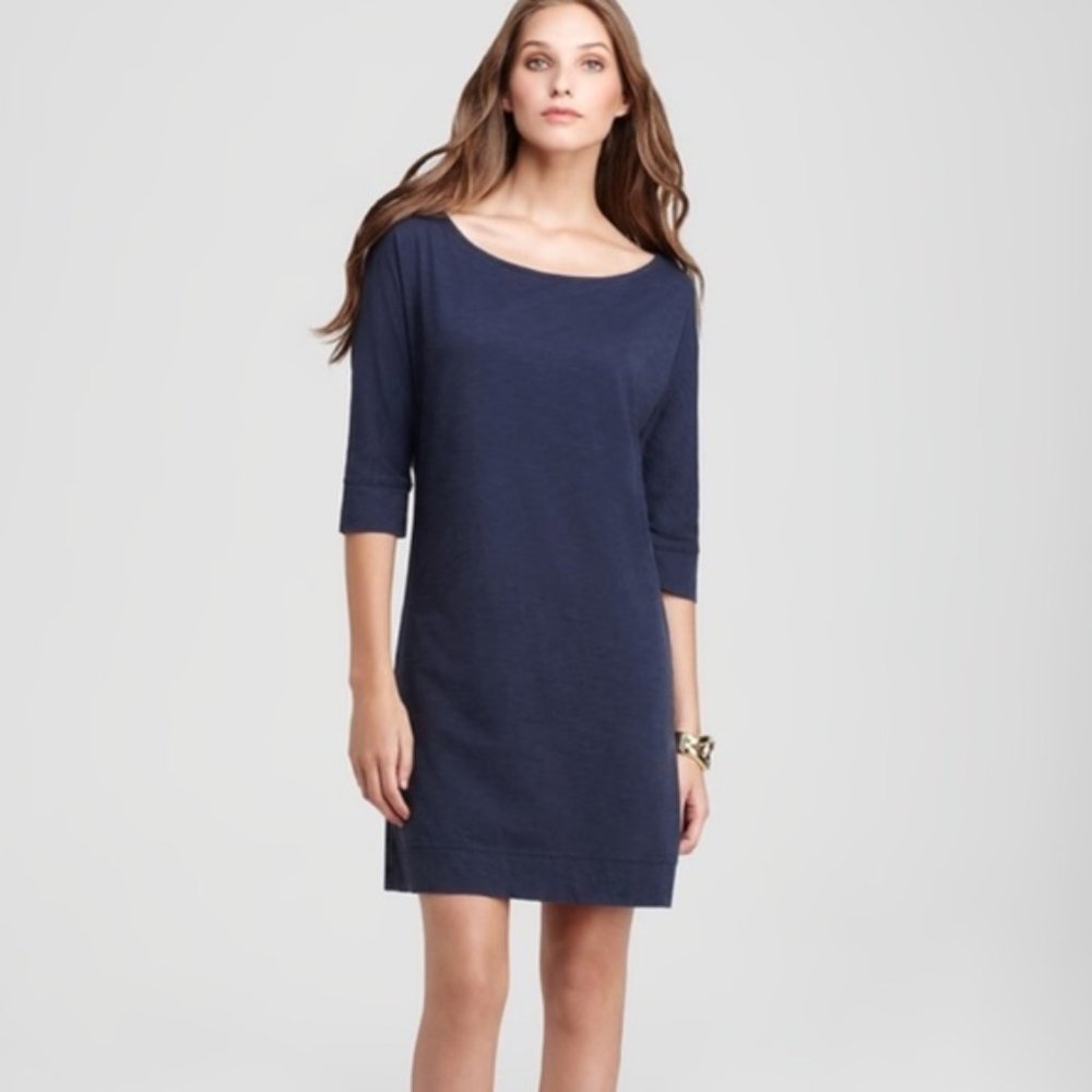 LILLY PULITZER CASSIE DRESS TRUE NAVY